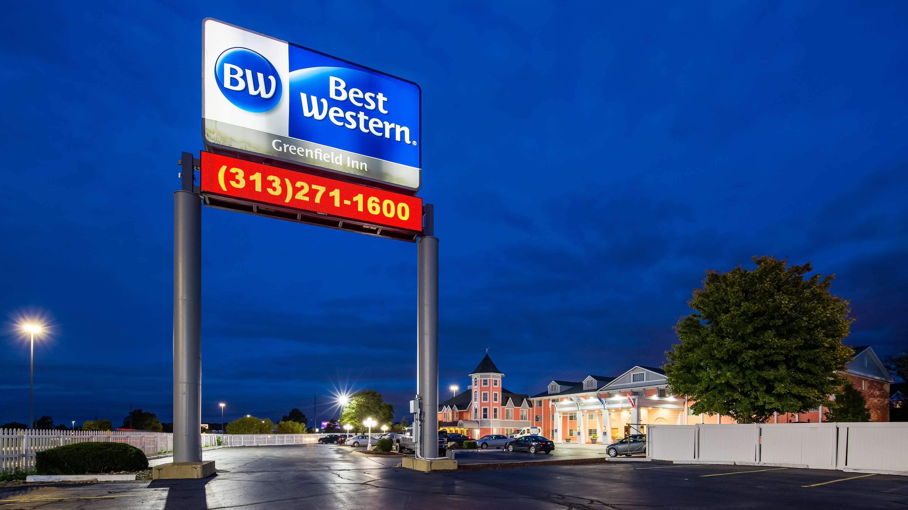 Allen Park Best Western Greenfield Inn מראה חיצוני תמונה